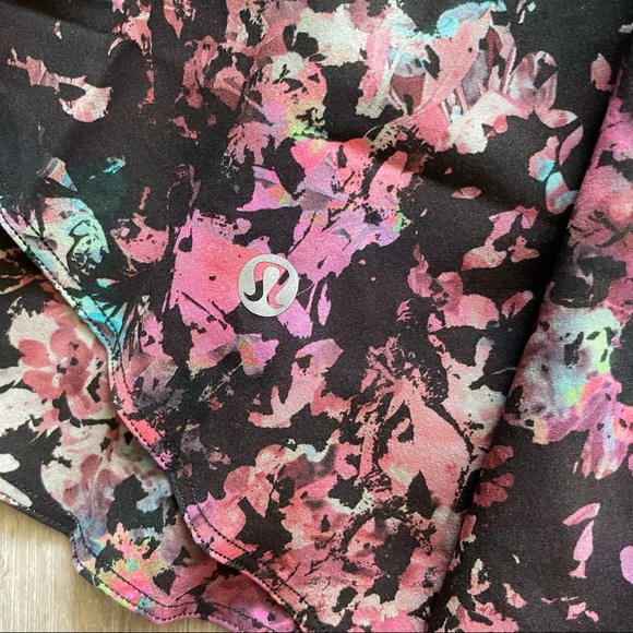 Lululemon Court Rival High-Rise Skirt - Stencil Blossom Red Multi - Picture 5 of 6